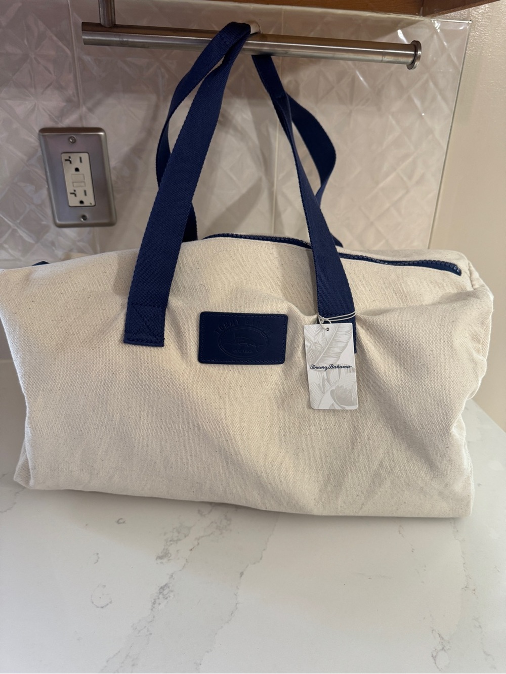 Tommy Bahama Canvas Travel Tote / Duffel